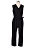 Tiana B. Solid Black Jumpsuit Size 1X - photo 1