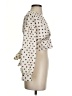 Zara Polka Dots Ivory 3/4 Sleeve Blouse Size XS - photo 4