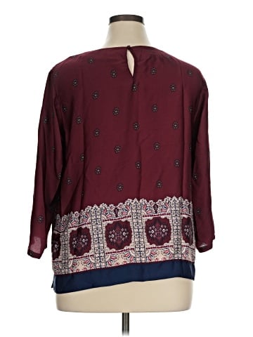 Kenar 3/4 Sleeve Blouse (view 2)