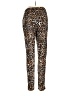 Hot Kiss Animal Print Brown Casual Pants Size L - photo 2