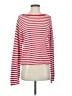 J.Crew Stripes Red Pullover Sweater Size S - photo 1