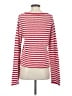 J.Crew Stripes Red Pullover Sweater Size S - photo 2
