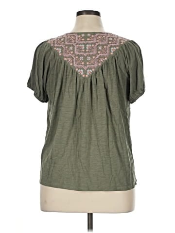 Lucky Brand Short Sleeve Blouse (view 2)