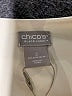 Black Label by Chico's Ivory Sleeveless Blouse Size Lg (2) - photo 7