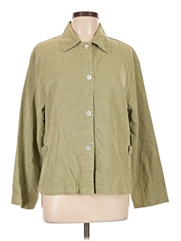 A.K.S. 3/4 Sleeve Button-Down Shirt (view 1)