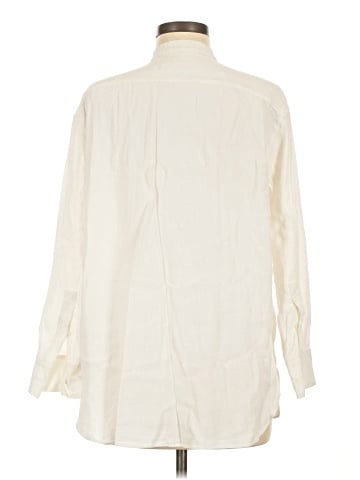 Massimo Dutti 3/4 Sleeve Button-Down Shirt (view 2)