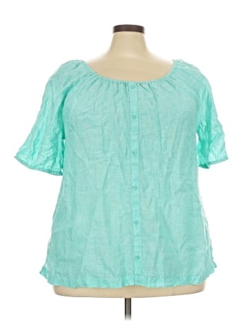 Talbots Short Sleeve Blouse (view 1)