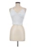 Aritzia Silver White Sleeveless Top Size M - photo 1