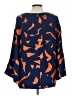 H&M Orange 3/4 Sleeve Blouse Size 12 - photo 2