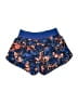 Lululemon Athletica Floral Graphic Blue Athletic Shorts Size 4 - photo 2