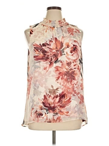 White House Black Market Sleeveless Blouse (view 1)