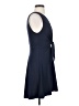 Alya Solid Blue Casual Dress Size S - photo 4