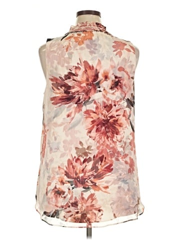 White House Black Market Sleeveless Blouse (view 2)
