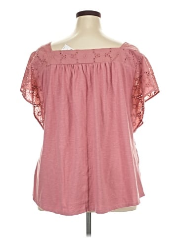 Lane Bryant Short Sleeve Blouse (view 2)