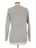 Ann Taylor LOFT Outlet Chevron-herringbone Gray Pullover Sweater Size L - photo 2