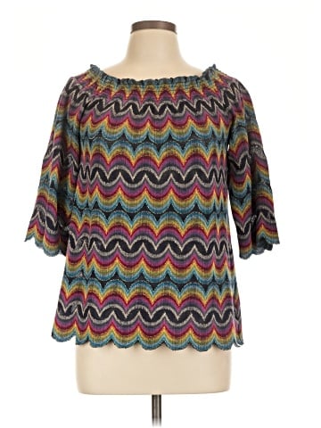 Trina Turk 3/4 Sleeve T-Shirt (view 1)