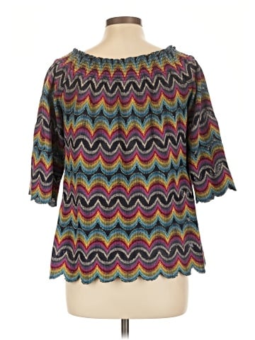 Trina Turk 3/4 Sleeve T-Shirt (view 2)