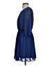 Sequin Hearts 100% Polyester Solid Blue Casual Dress Size S - photo 5
