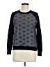 J.Crew Print Blue Pullover Sweater Size M - photo 1
