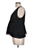 Old Navy 100% Polyester Black Sleeveless Blouse Size L - photo 5