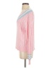 Fate 100% Cotton Color Block Pink Pullover Sweater Size S - photo 5