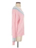 Fate 100% Cotton Color Block Pink Pullover Sweater Size S - photo 4