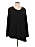 Style&Co Black Long Sleeve Top Size L - photo 1