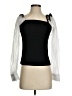 DAZY 100% Polyester Black Long Sleeve Top Size S - photo 1