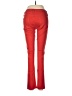 Just Black Color Block Red Jeans Size 28 waist - photo 2