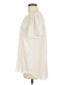Pleione 100% Polyester Ivory Short Sleeve Blouse Size M - photo 5