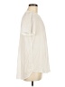 Pleione 100% Polyester Ivory Short Sleeve Blouse Size M - photo 4