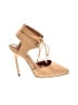 Qupid Tan Heels Size 8 1/2 - photo 1