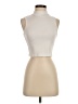 Shein Ivory Short Sleeve Turtleneck Size 4 - photo 1