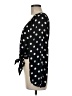 Victoria's Secret 100% Polyester Polka Dots Black Blazer Size M - photo 5