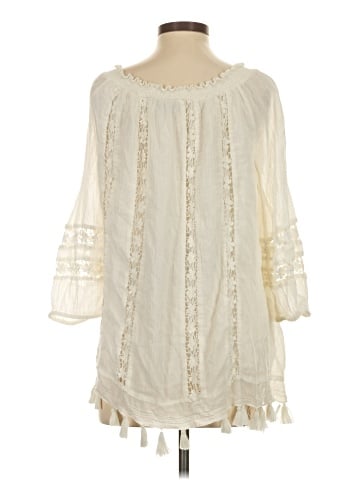 A Pea in the Pod 3/4 Sleeve Blouse (view 2)