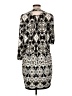 Cache Paisley Black Casual Dress Size L - photo 2