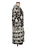 Cache Paisley Black Casual Dress Size L - photo 4