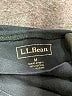 L.L.Bean 100% Cotton Black Long Sleeve Turtleneck Size M - photo 7