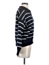 Elodie Stripes Blue Pullover Sweater Size S - photo 4