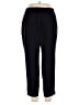 J.Crew Factory Store 100% Recycled Polyester Solid Black Active Pants Size 14 - photo 2