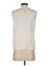 Vince Camuto 100% Polyester Ivory Sleeveless Blouse Size S - photo 2