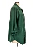 Mainstreet Blues Solid Green 3/4 Sleeve Blouse Size L - photo 4