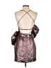 Zara Metallic Silver Cocktail Dress Size S - photo 2