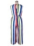Luxology Color Block Blue Jumpsuit Size XL - photo 2