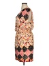 Bar III 100% Polyester Paisley Orange Casual Dress Size XL - photo 5