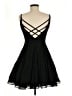 Niteline Stars Black Cocktail Dress Size 6 - photo 2