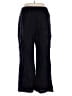 Lands' End 100% Linen Black Linen Pants Size 14 - photo 2