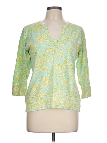 Tweeds 3/4 Sleeve Top (view 1)
