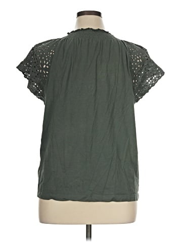 Ann Taylor LOFT Short Sleeve Blouse (view 2)