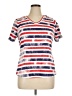 D&Co. Red Short Sleeve Top Size XL - photo 1